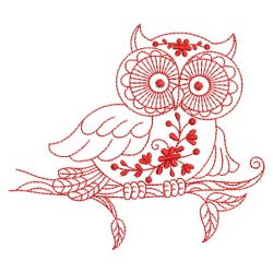 Redwork Owls 09(Sm)