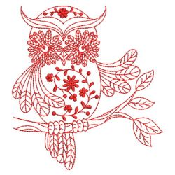 Redwork Owls 10(Sm)