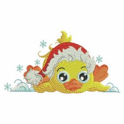 Cute Christmas Animals 04 machine embroidery designs