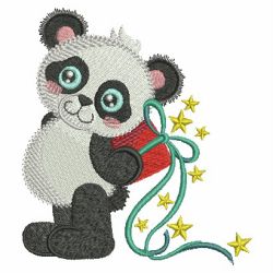 Cute Christmas Animals 08 machine embroidery designs