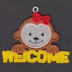 FSL Welcome Animals 06 machine embroidery designs