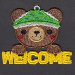 FSL Welcome Animals 07 machine embroidery designs