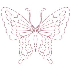 Trapunto Butterflies 07(Lg)