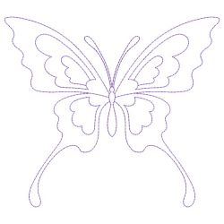 Trapunto Butterflies 09(Lg)