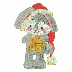Holiday Bunny 02 machine embroidery designs