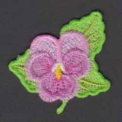 FSL Pansy Decor 02 machine embroidery designs