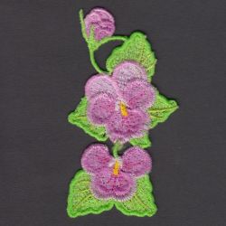 FSL Pansy Decor 03 machine embroidery designs