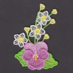 FSL Pansy Decor 06 machine embroidery designs