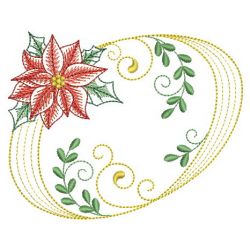 Christmas Poinsettia Alphabet 15(Lg)