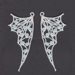 FSL Wing Earrings 03 machine embroidery designs