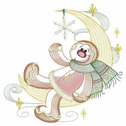 Folk Art Gingerbread Man 05(Md) machine embroidery designs