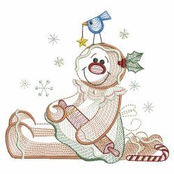 Folk Art Gingerbread Man 07(Lg) machine embroidery designs