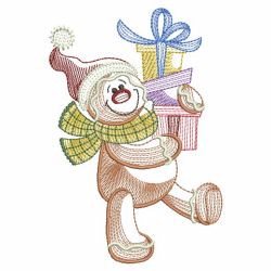 Folk Art Gingerbread Man 08(Md) machine embroidery designs