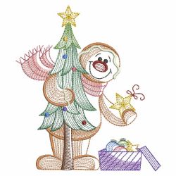 Folk Art Gingerbread Man 09(Lg) machine embroidery designs