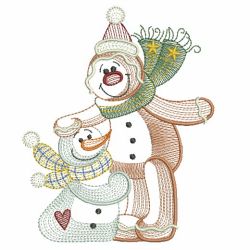 Folk Art Gingerbread Man 11(Md) machine embroidery designs