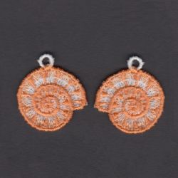 FSL Seashell Earrings 06 machine embroidery designs