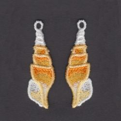 FSL Seashell Earrings 07 machine embroidery designs