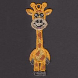 FSL Cute Animal Bookmarks 04 machine embroidery designs