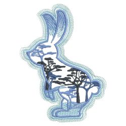 Forest Animal Silhouettes 04(Lg) machine embroidery designs