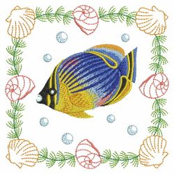 Colorful Tropical Fish 03(Lg) machine embroidery designs