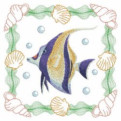 Colorful Tropical Fish 05(Lg) machine embroidery designs