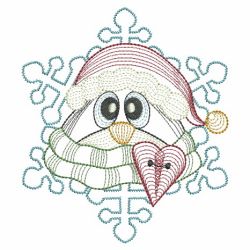 Festive Friends Snowflakes 02(Lg) machine embroidery designs