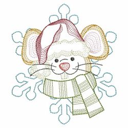 Festive Friends Snowflakes 11(Lg) machine embroidery designs