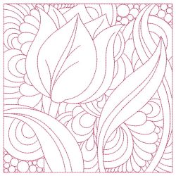 Trapunto Summer Floral Quilts(Lg) machine embroidery designs