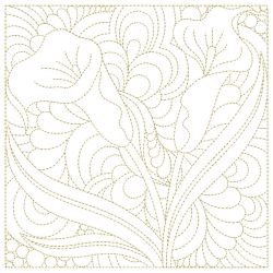 Trapunto Summer Floral Quilts 03(Md) machine embroidery designs