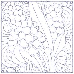 Trapunto Summer Floral Quilts 06(Lg)