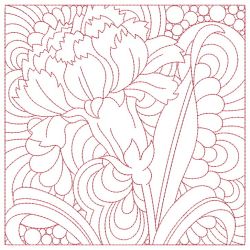 Trapunto Summer Floral Quilts 07(Lg) machine embroidery designs