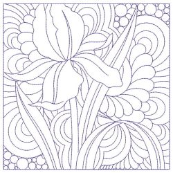 Trapunto Summer Floral Quilts 08(Lg)