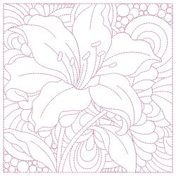 Trapunto Summer Floral Quilts 10(Sm) machine embroidery designs