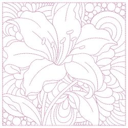 Trapunto Summer Floral Quilts 10(Lg)