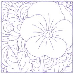 Trapunto Summer Floral Quilts 11(Md) machine embroidery designs
