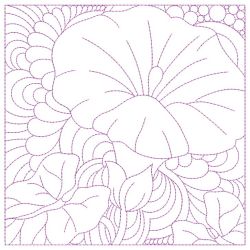 Trapunto Summer Floral Quilts 12(Md) machine embroidery designs
