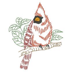 Vintage Winter Birds 2 03(Sm) machine embroidery designs