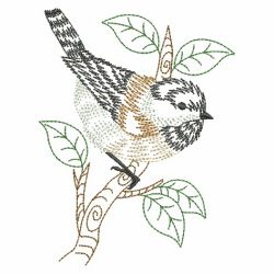 Vintage Winter Birds 2 06(Md) machine embroidery designs