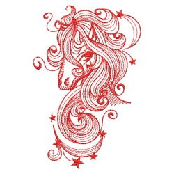 Redwork Stallion(Sm) machine embroidery designs