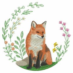 Realistic Woodland Animals 03(Md) machine embroidery designs