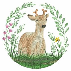 Realistic Woodland Animals 08(Md) machine embroidery designs