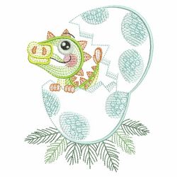 Cute Dino 03(Md) machine embroidery designs