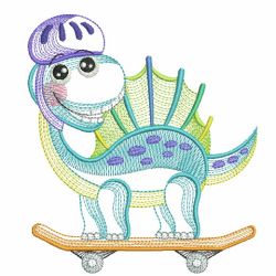 Cute Dino 06(Sm) machine embroidery designs