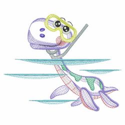 Cute Dino 08(Lg) machine embroidery designs