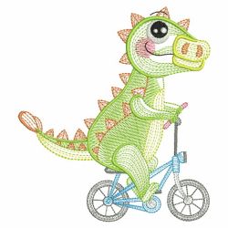 Cute Dino 09(Md) machine embroidery designs