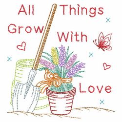 Vintage All Things Grow With Love 03(Sm) machine embroidery designs