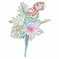 Tropical Birds 03(Md) machine embroidery designs