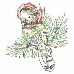 Tropical Birds 08(Lg) machine embroidery designs