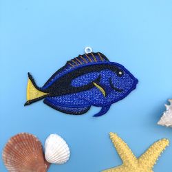 FSL Realistic Tropical Fish 03 machine embroidery designs