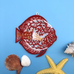 FSL Realistic Tropical Fish 05 machine embroidery designs